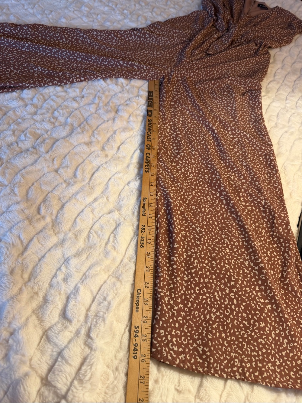 Light Brown Animal Print Wide Leg Romper/Jumpsuit - Picture 8 of 12